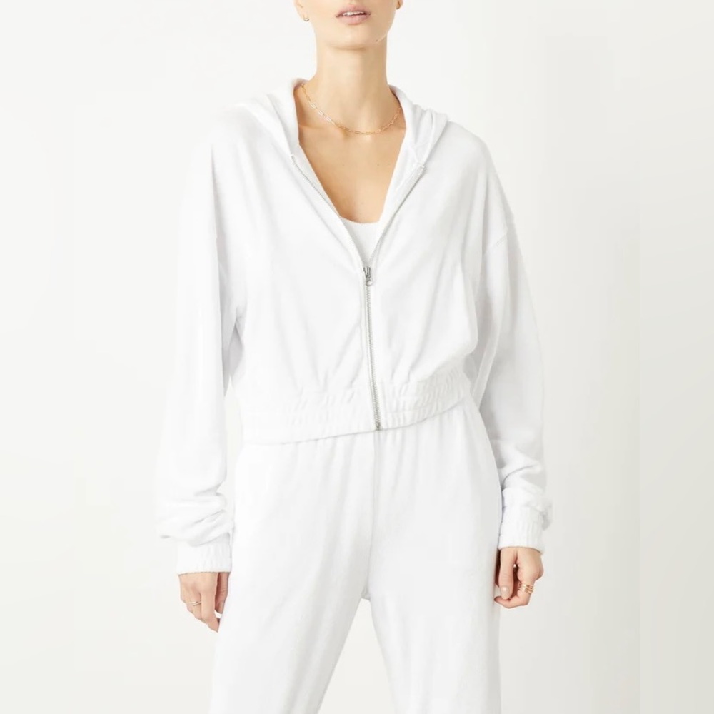 NWT WSLY Eco Terry Zip Up Hoodie | Size: XS